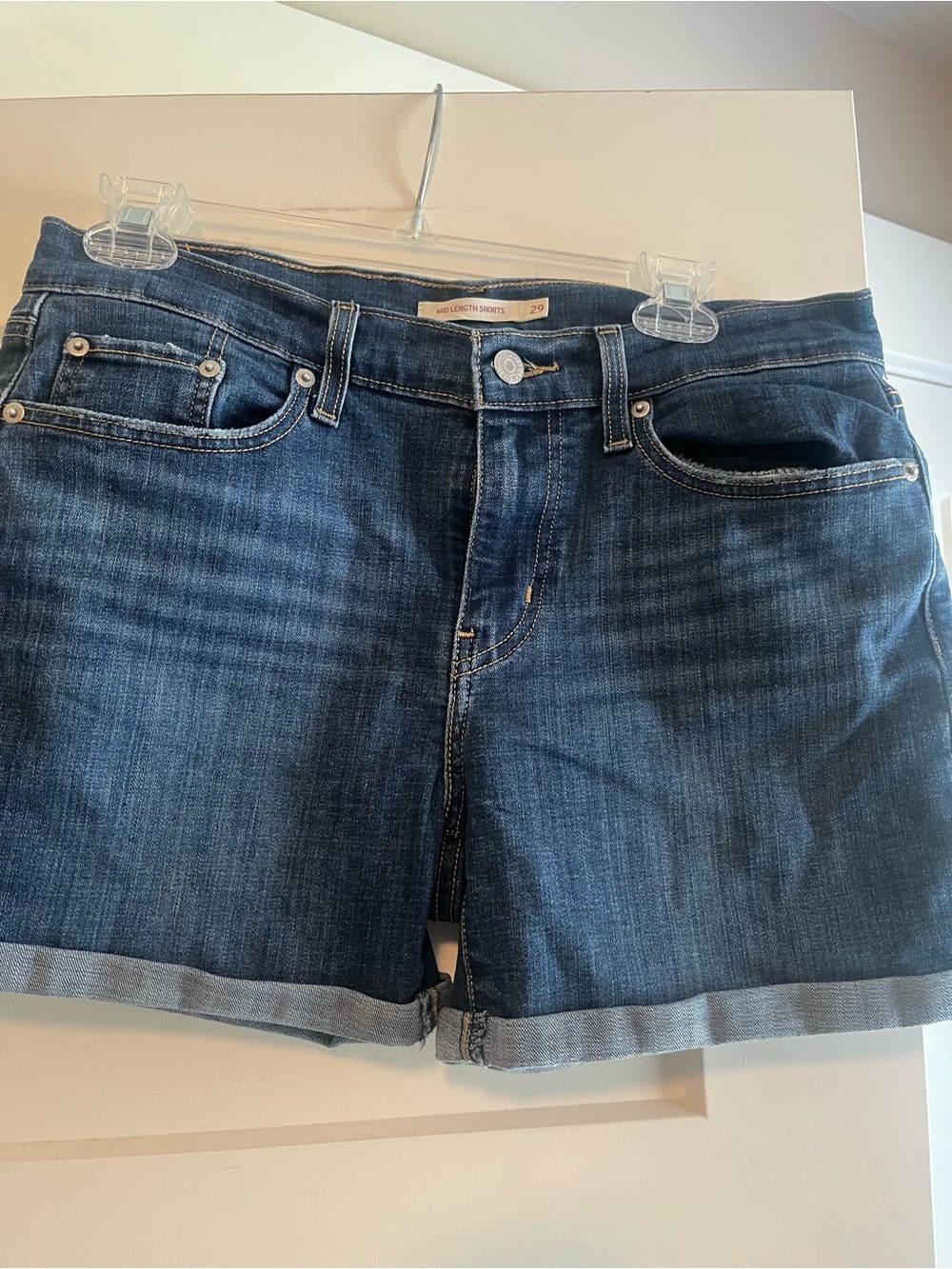 Dark Blue Levi’s Denim Women's Shorts
